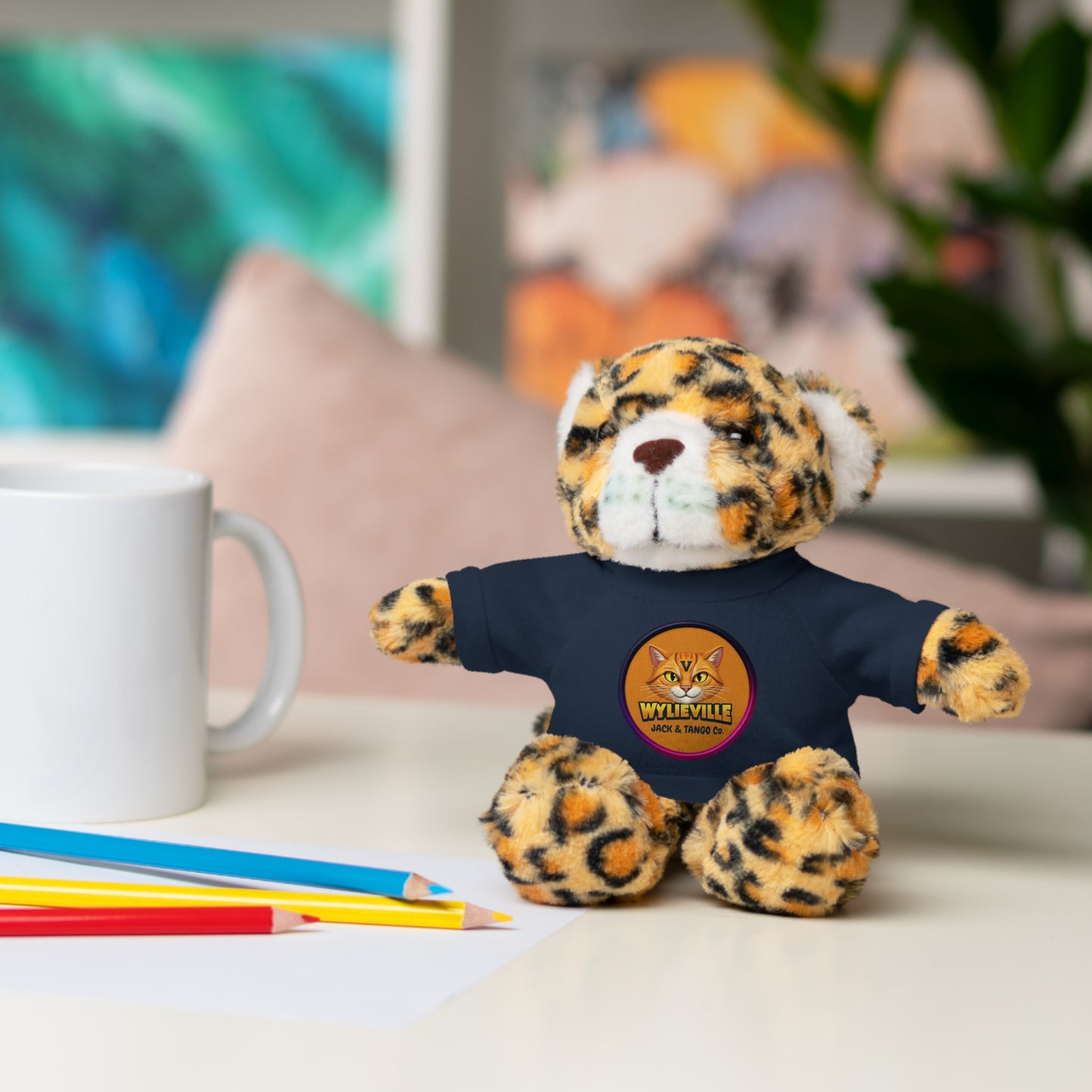 Wylieville Stuffed Animal with Tee - Cute Gift for Kids