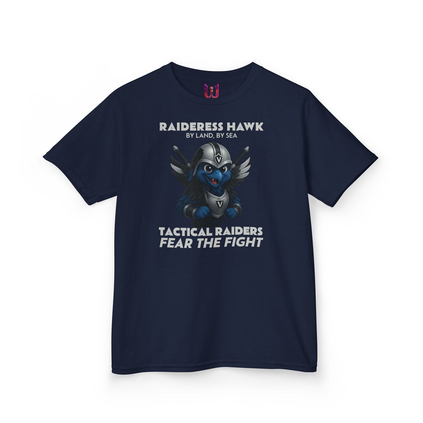 Wylieville: Raideress Hawk Graphic Tee - Fear the Fight | Fun & Adventurous Shirt
