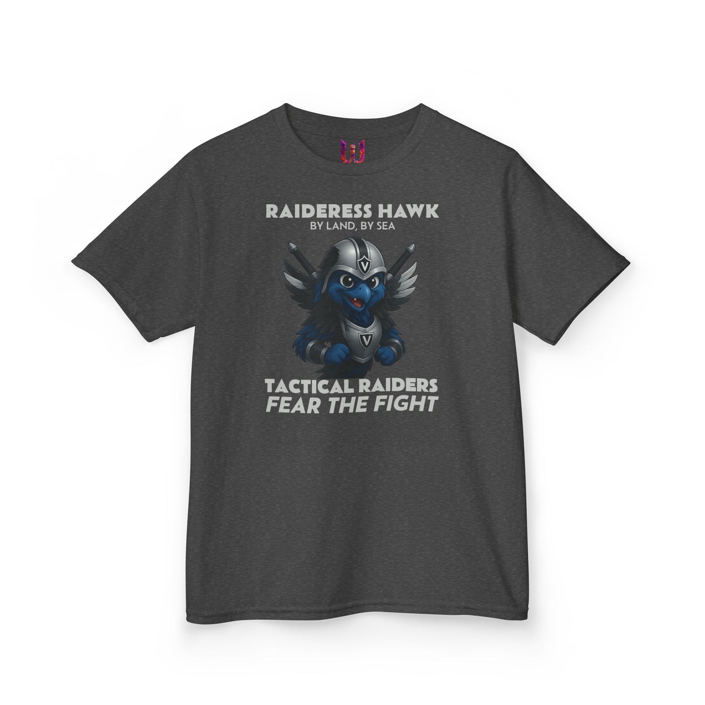 Wylieville: Raideress Hawk Graphic Tee - Fear the Fight | Fun & Adventurous Shirt