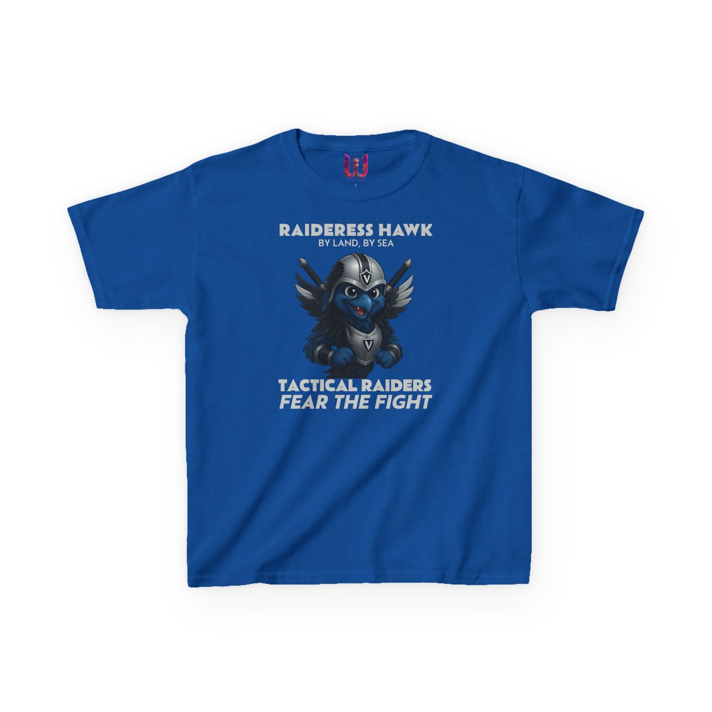 Wylieville: Raideress Hawk Graphic Tee - Fear the Fight | Fun & Adventurous Shirt