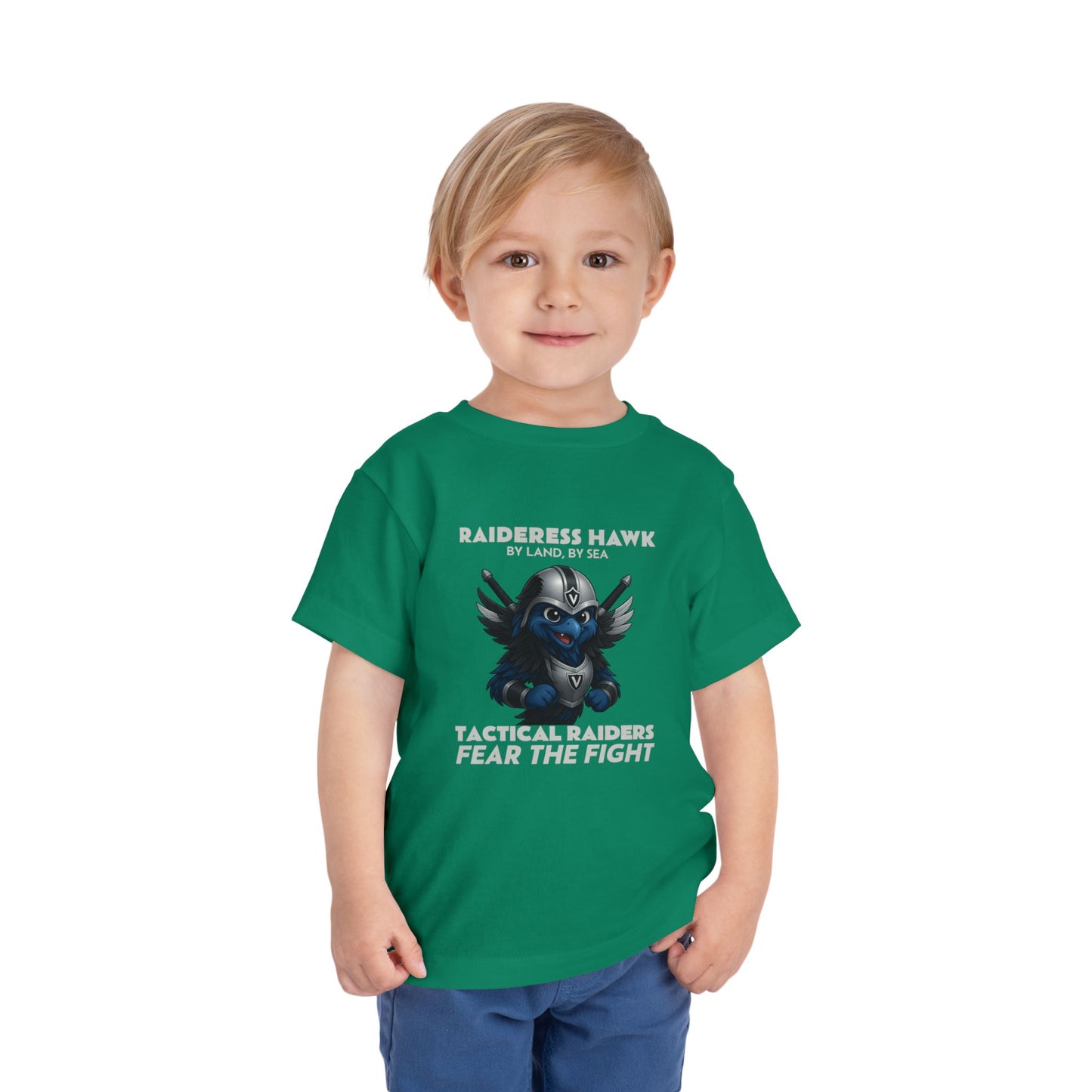 Wylieville: Raideress Hawk Fear the Fight Toddler Sleeve Tee
