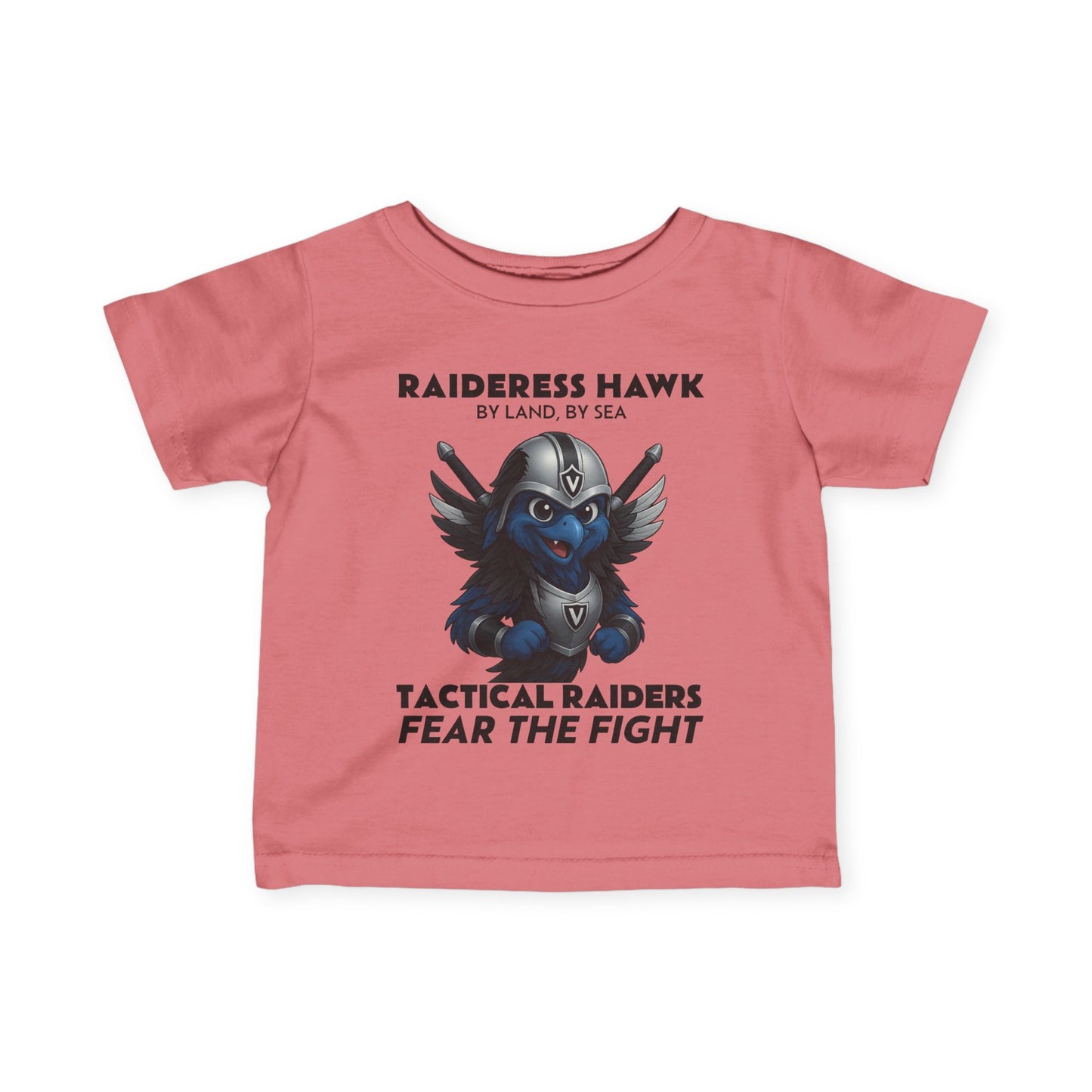 Wylieville: Raideress Hawk Fear the Fight Infant Fine Jersey Tee