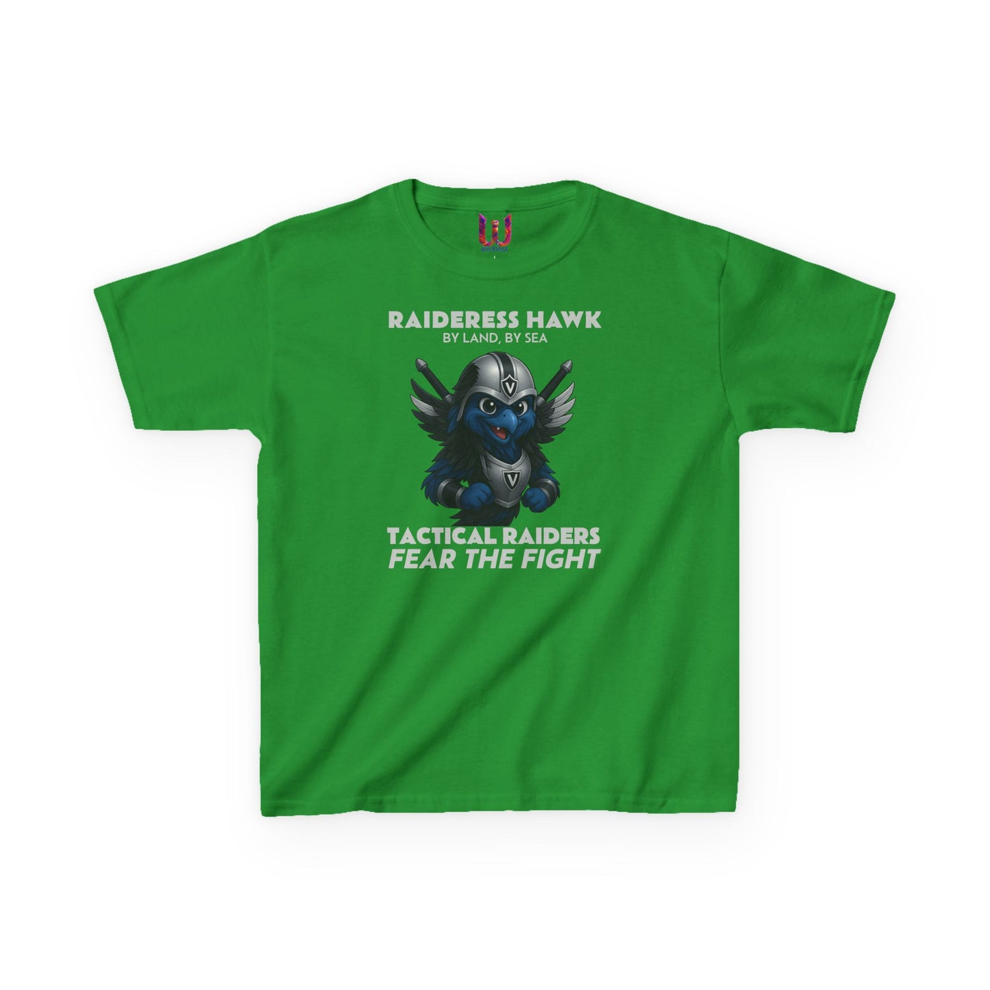 Wylieville: Raideress Hawk Graphic Tee - Fear the Fight | Fun & Adventurous Shirt