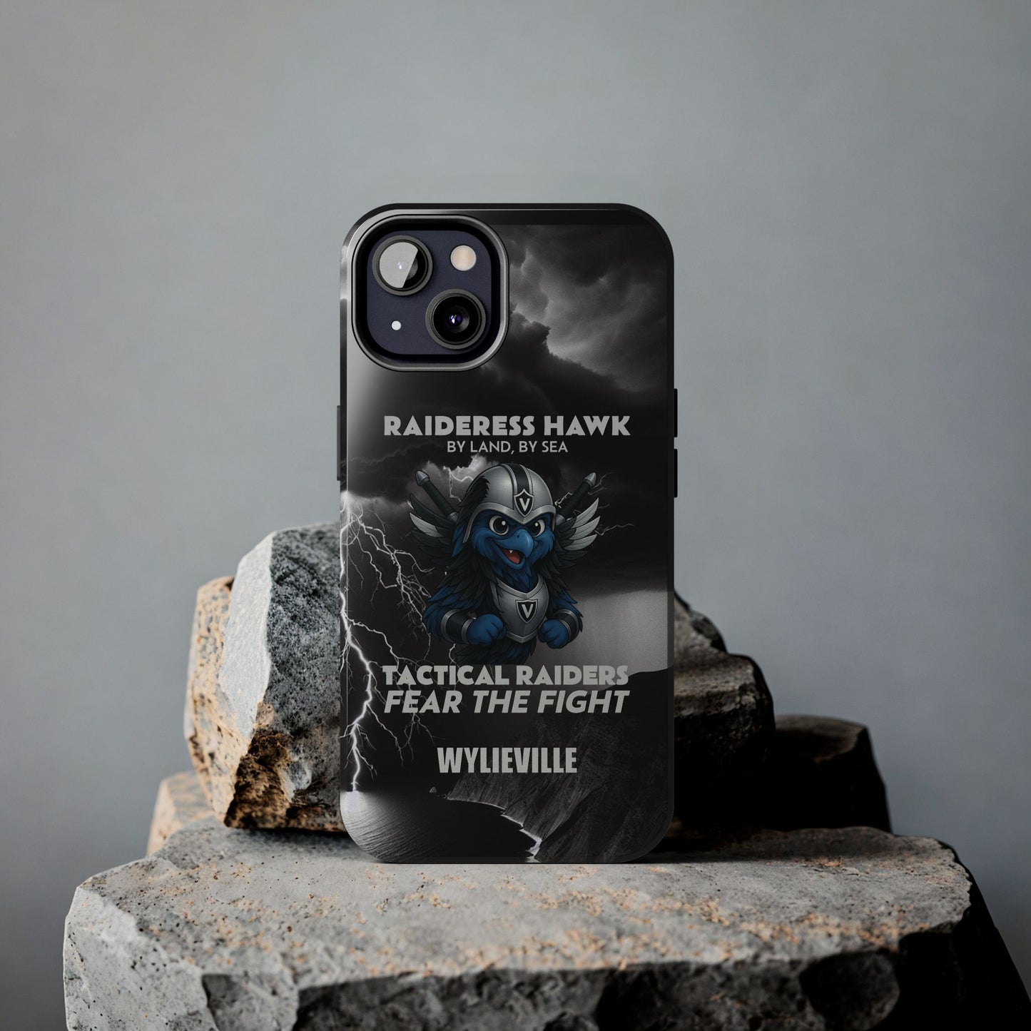 Wylieville: Raideress Hawk | Fear the Fight | iPhone 13 Tough Phone Case