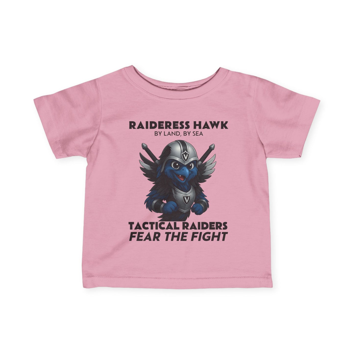 Wylieville: Raideress Hawk Fear the Fight Infant Fine Jersey Tee