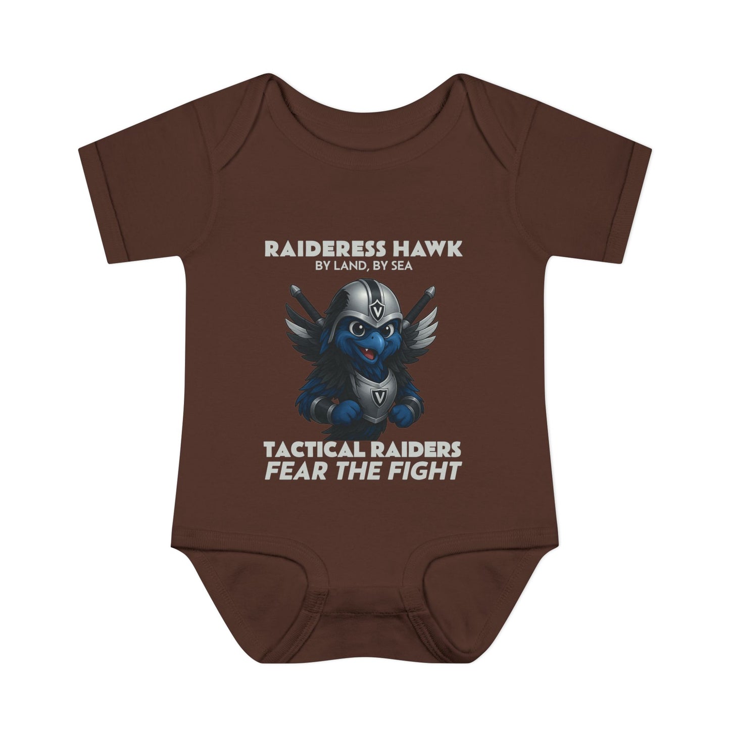 Wylieville: Raideress Hawk Cute Infant Bodysuit, Perfect for Little Fans