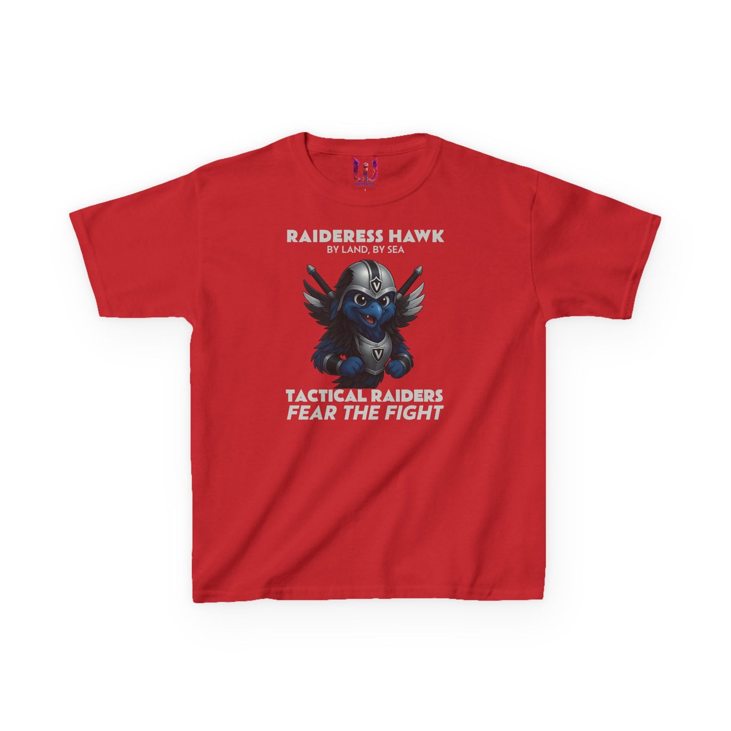 Wylieville: Raideress Hawk Graphic Tee - Fear the Fight | Fun & Adventurous Shirt