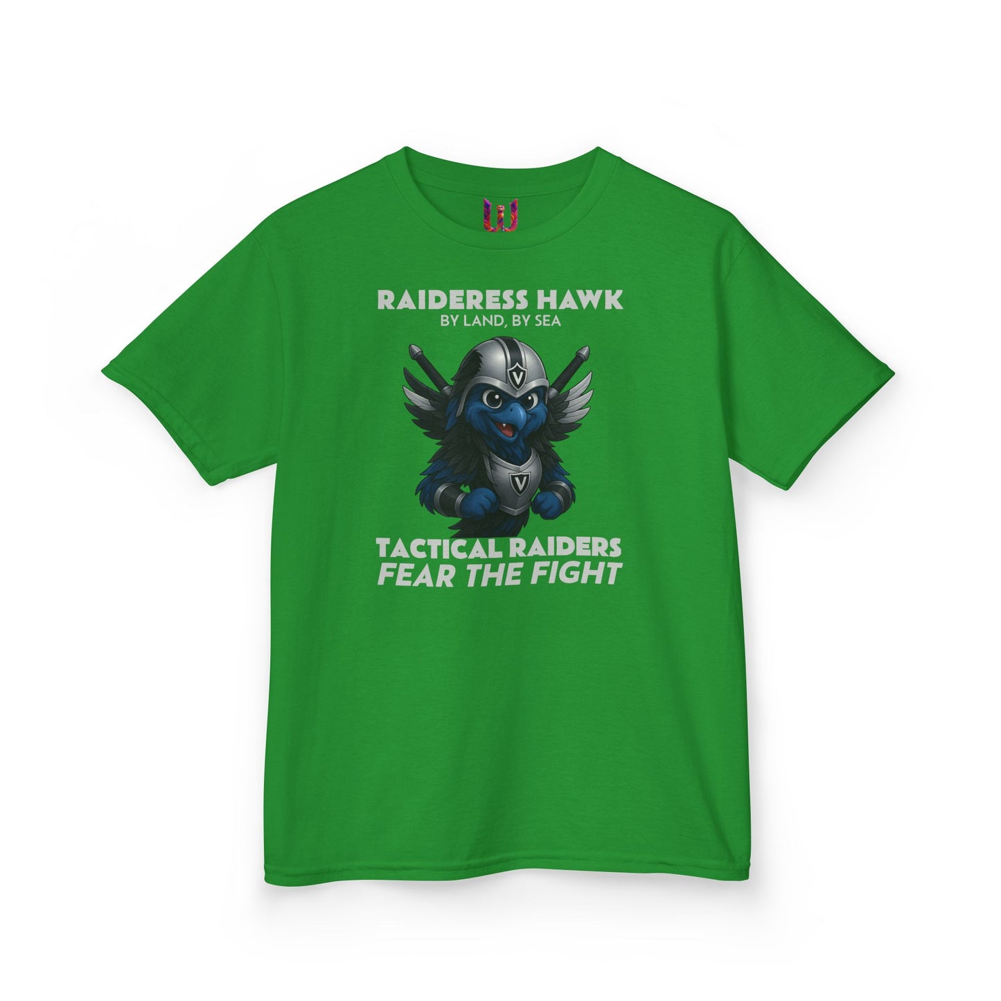 Wylieville: Raideress Hawk Graphic Tee - Fear the Fight | Fun & Adventurous Shirt