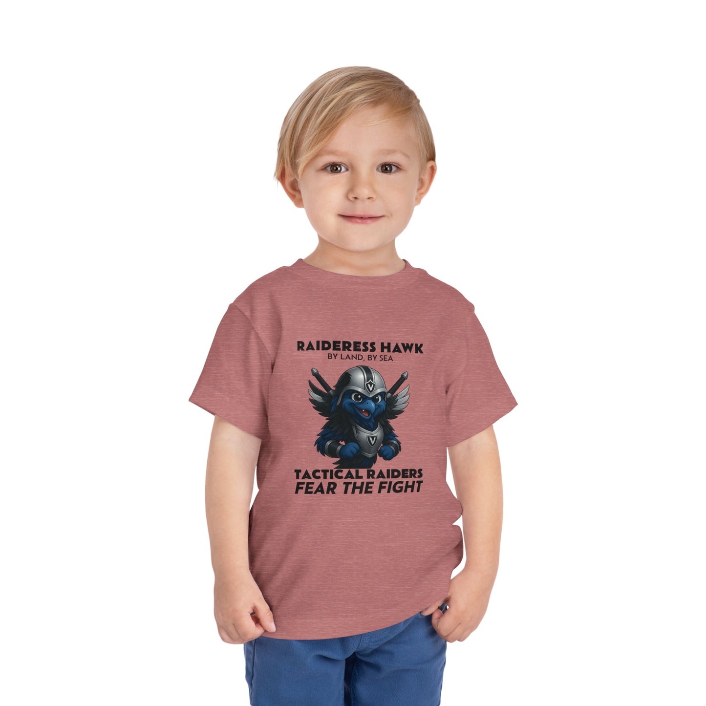 Wylieville: Raideress Hawk Fear the Fight Toddler Sleeve Tee