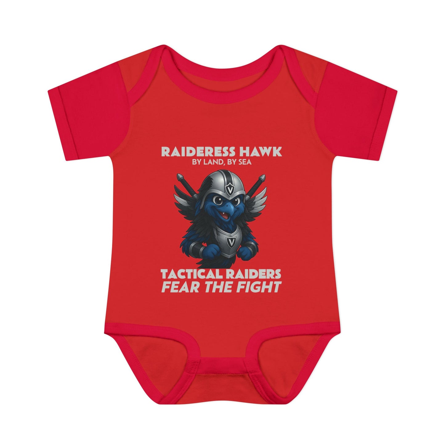 Wylieville: Raideress Hawk Cute Infant Bodysuit, Perfect for Little Fans