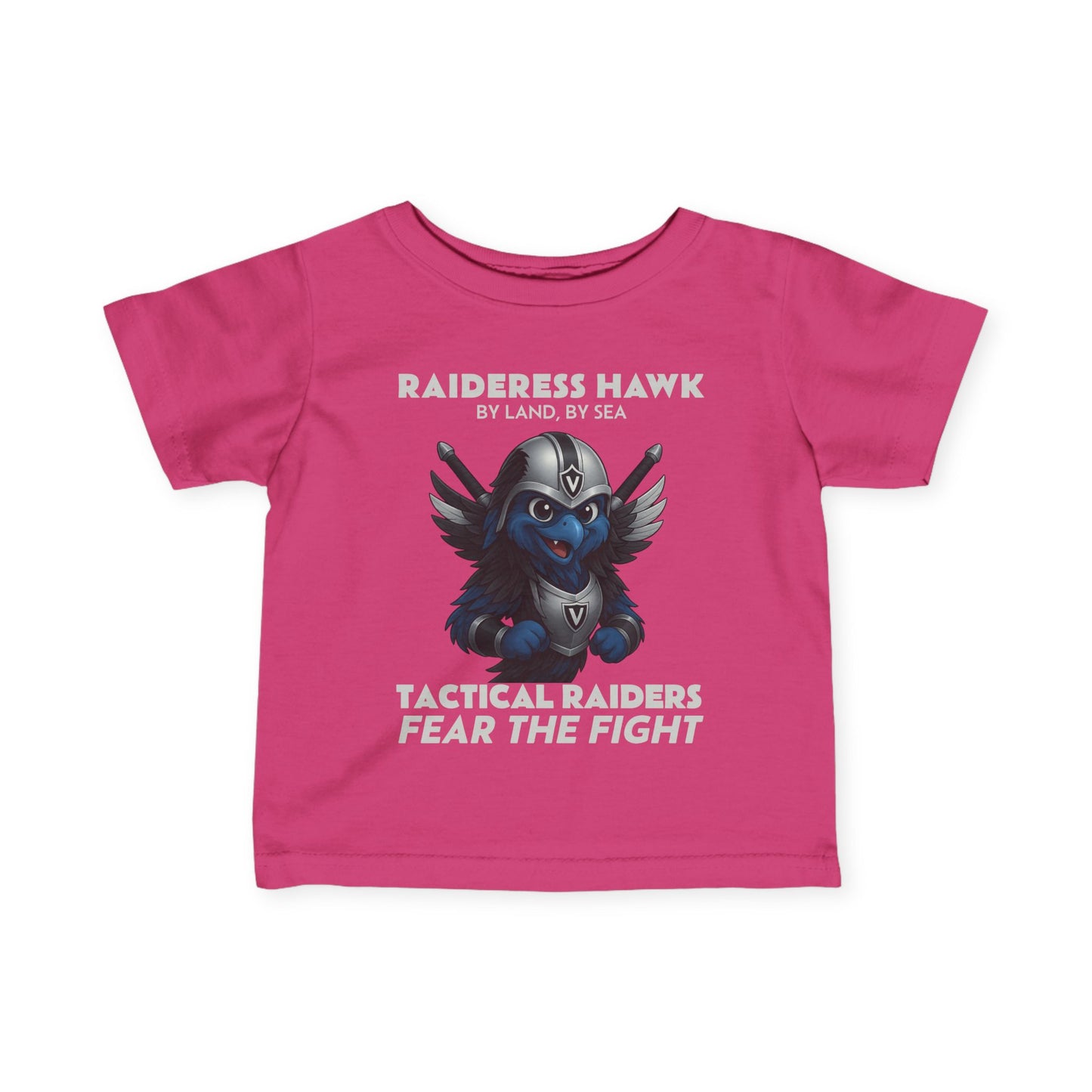 Wylieville: Raideress Hawk Fear the Fight Infant Fine Jersey Tee