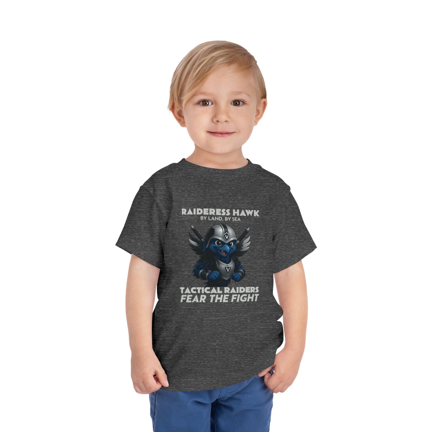 Wylieville: Raideress Hawk Fear the Fight Toddler Sleeve Tee