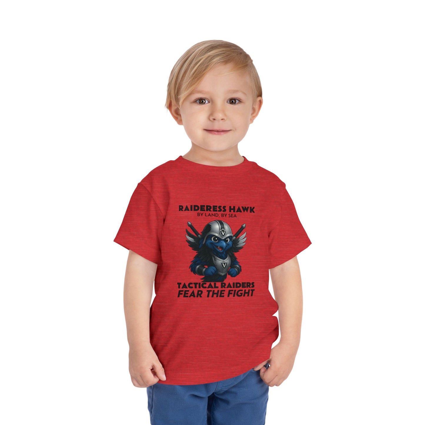 Wylieville: Raideress Hawk Fear the Fight Toddler Sleeve Tee