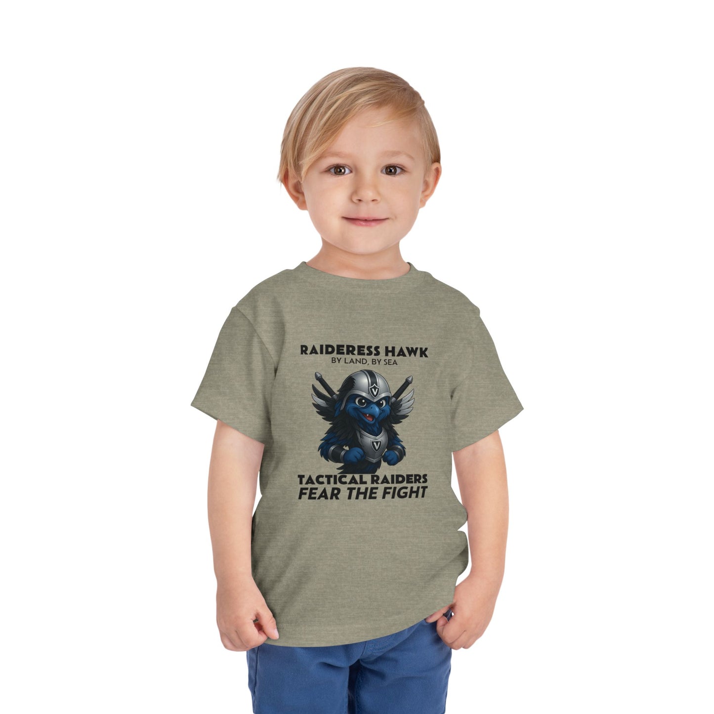 Wylieville: Raideress Hawk Fear the Fight Toddler Sleeve Tee