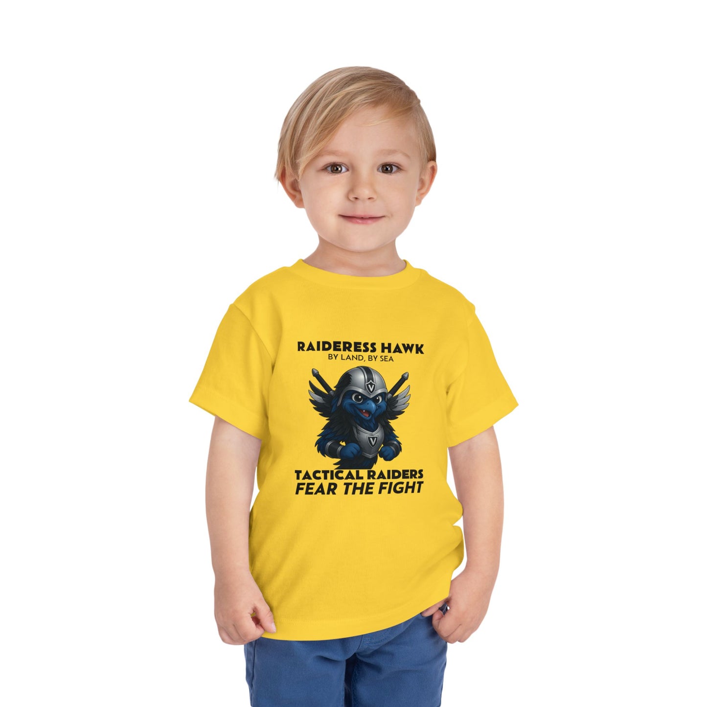 Wylieville: Raideress Hawk Fear the Fight Toddler Sleeve Tee