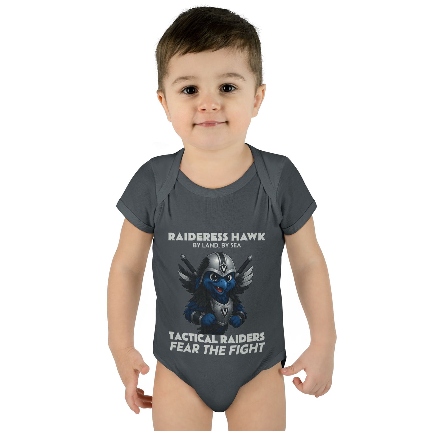 Wylieville: Raideress Hawk Cute Infant Bodysuit, Perfect for Little Fans
