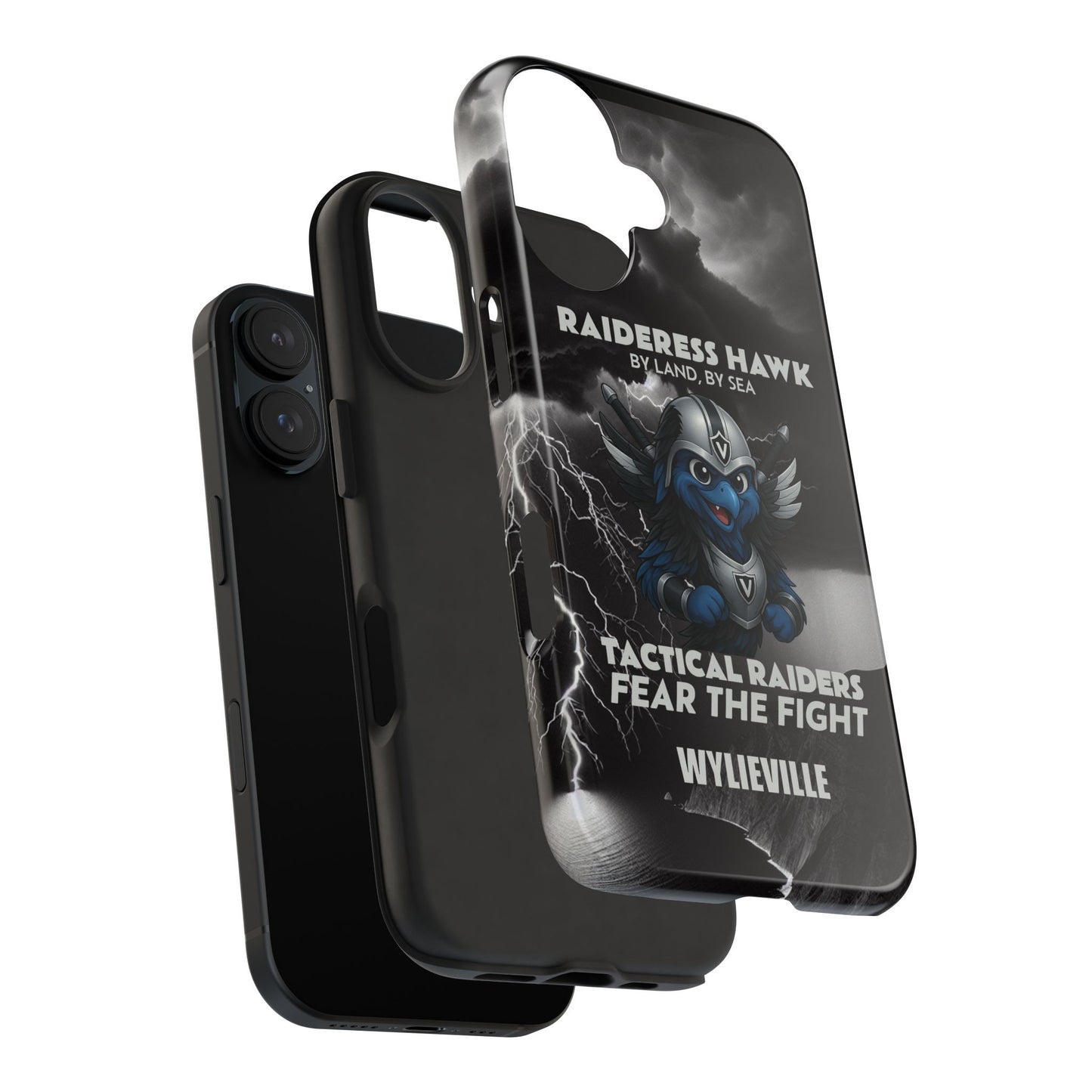 Wylieville: Raideress Hawk | Fear the Fight | IPhone 16 Tough Phone Case