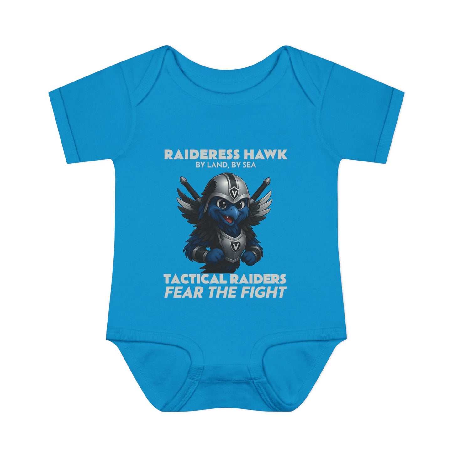 Wylieville: Raideress Hawk Cute Infant Bodysuit, Perfect for Little Fans