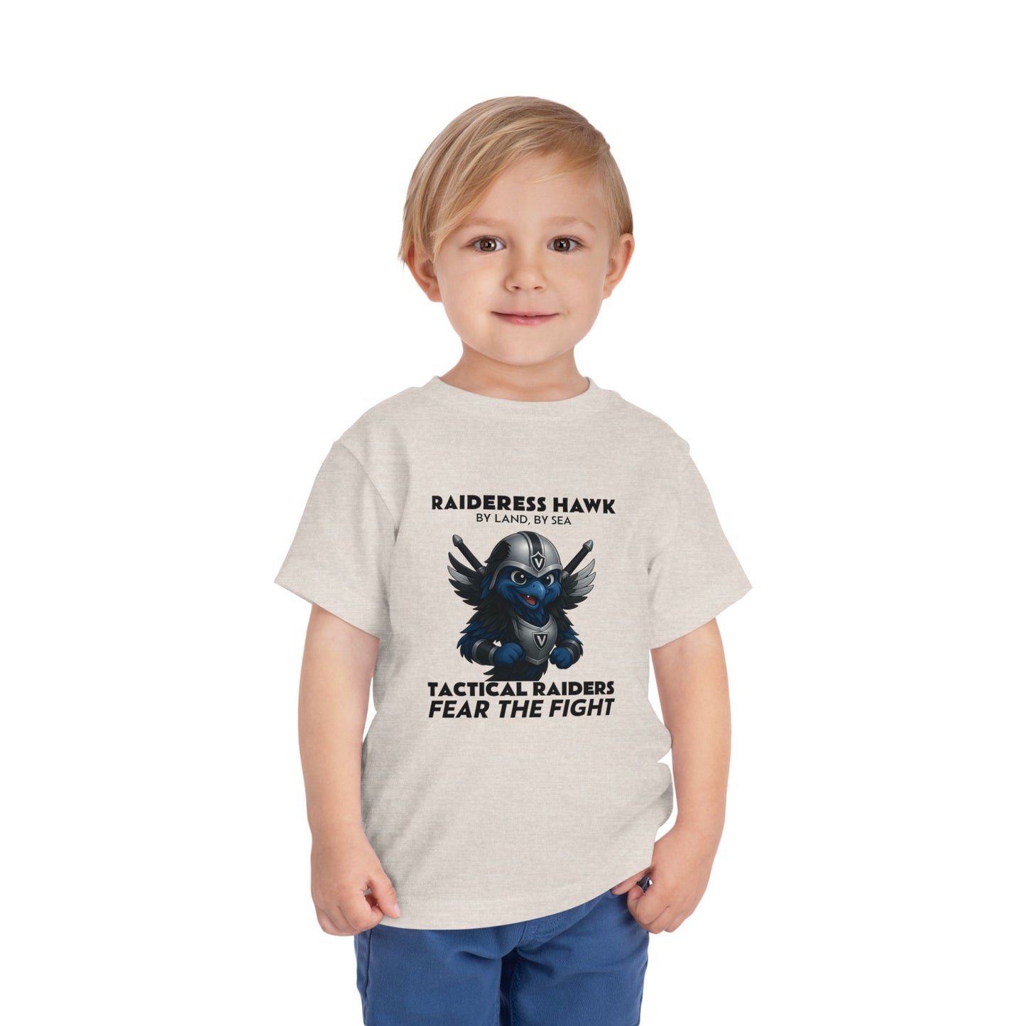 Wylieville: Raideress Hawk Fear the Fight Toddler Sleeve Tee