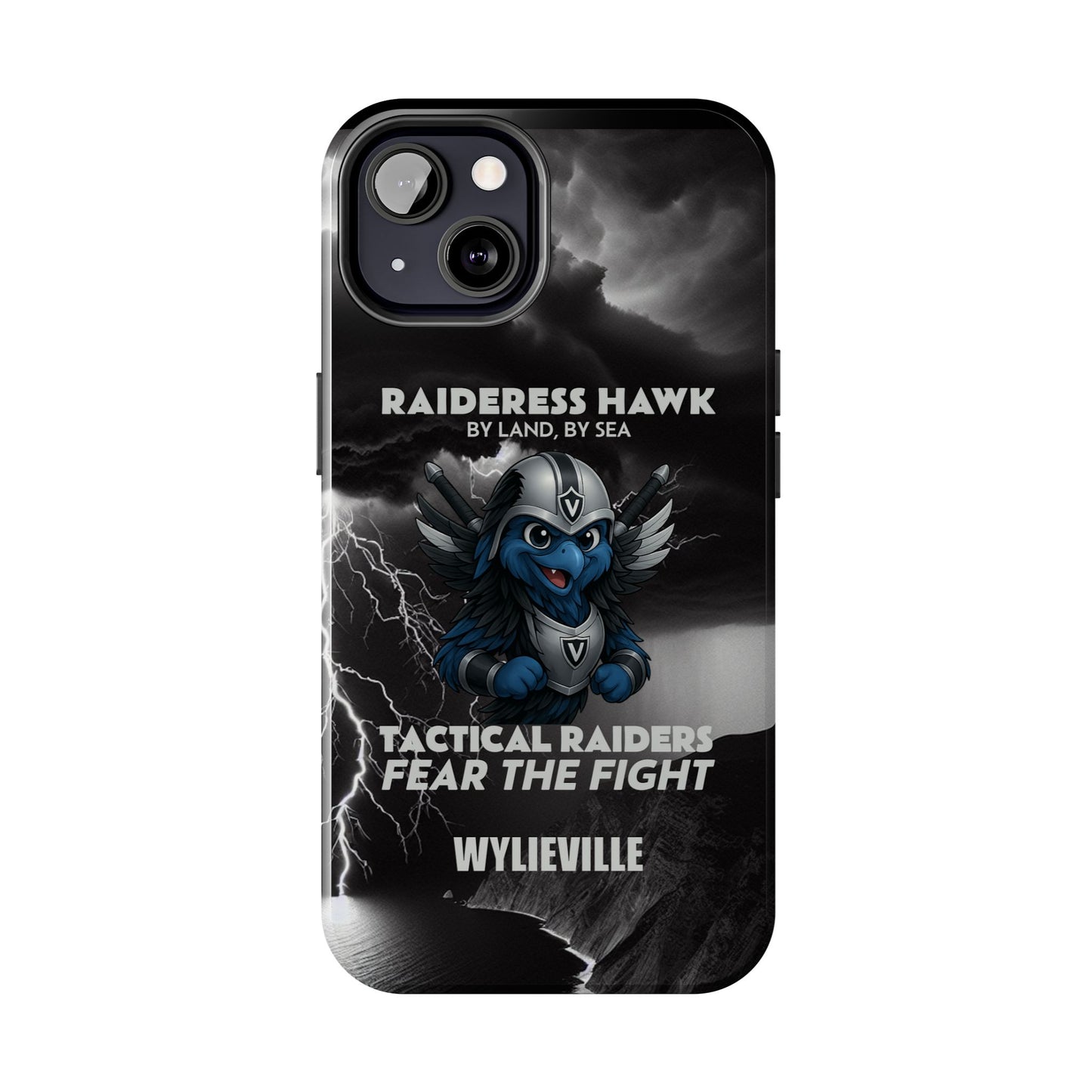 Wylieville: Raideress Hawk | Fear the Fight | iPhone 13 Tough Phone Case