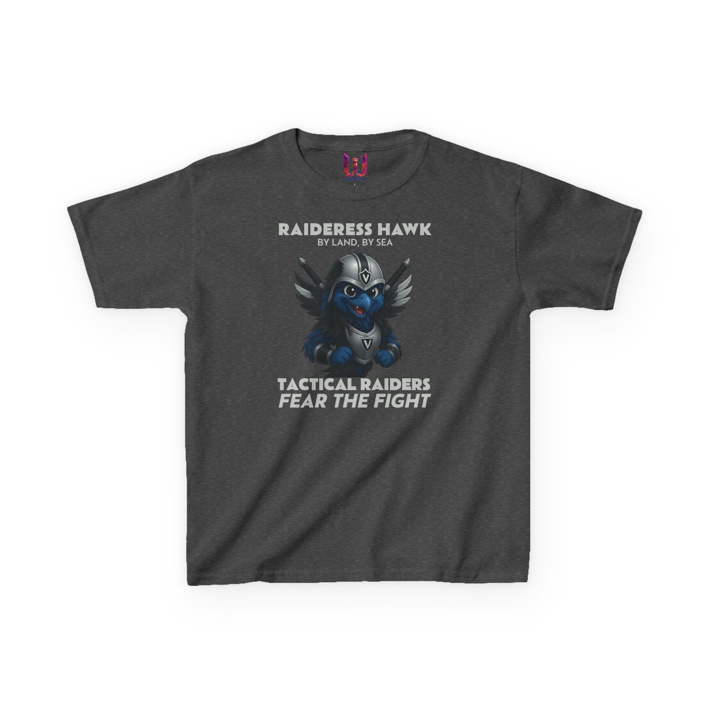 Wylieville: Raideress Hawk Graphic Tee - Fear the Fight | Fun & Adventurous Shirt