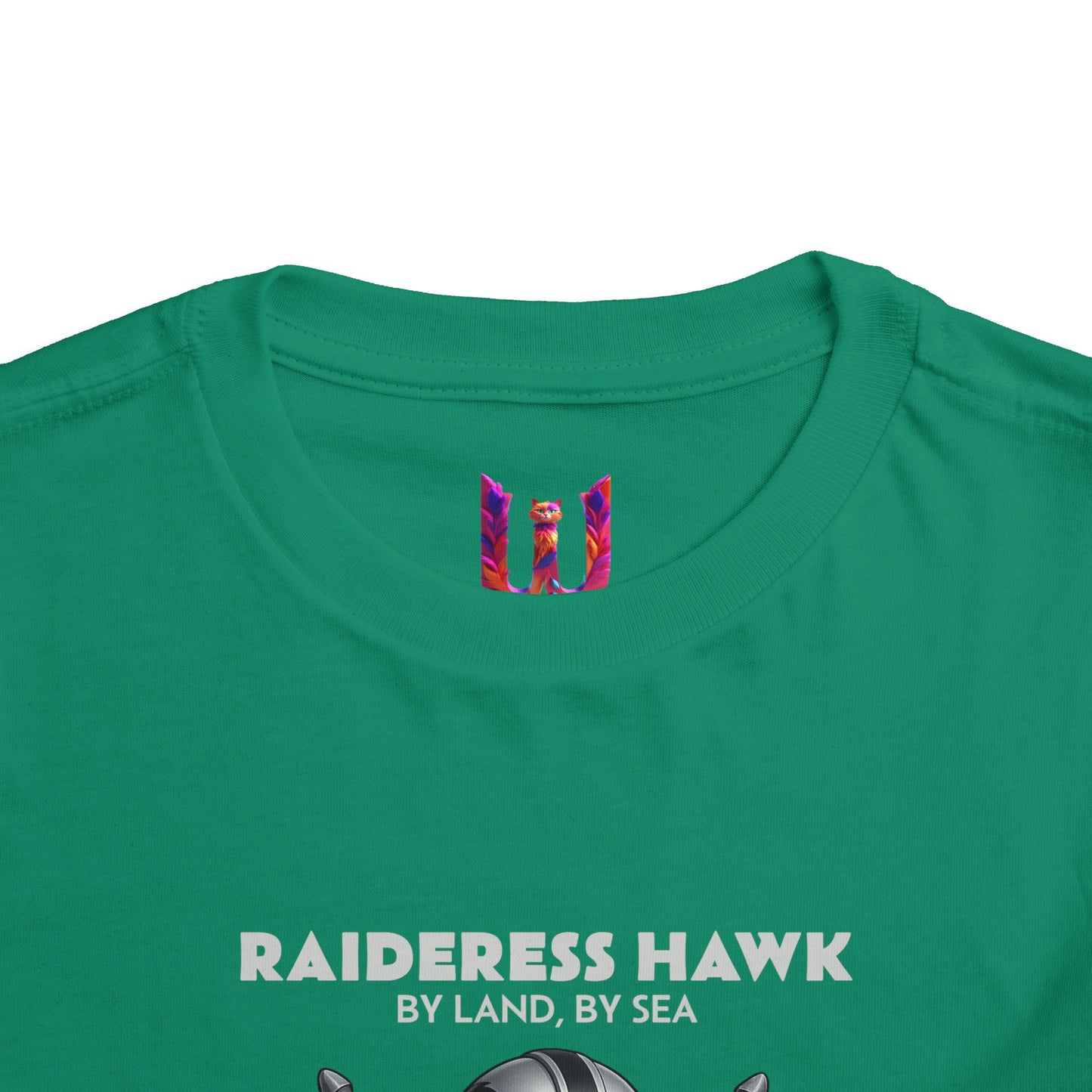 Wylieville: Raideress Hawk Fear the Fight Toddler Sleeve Tee