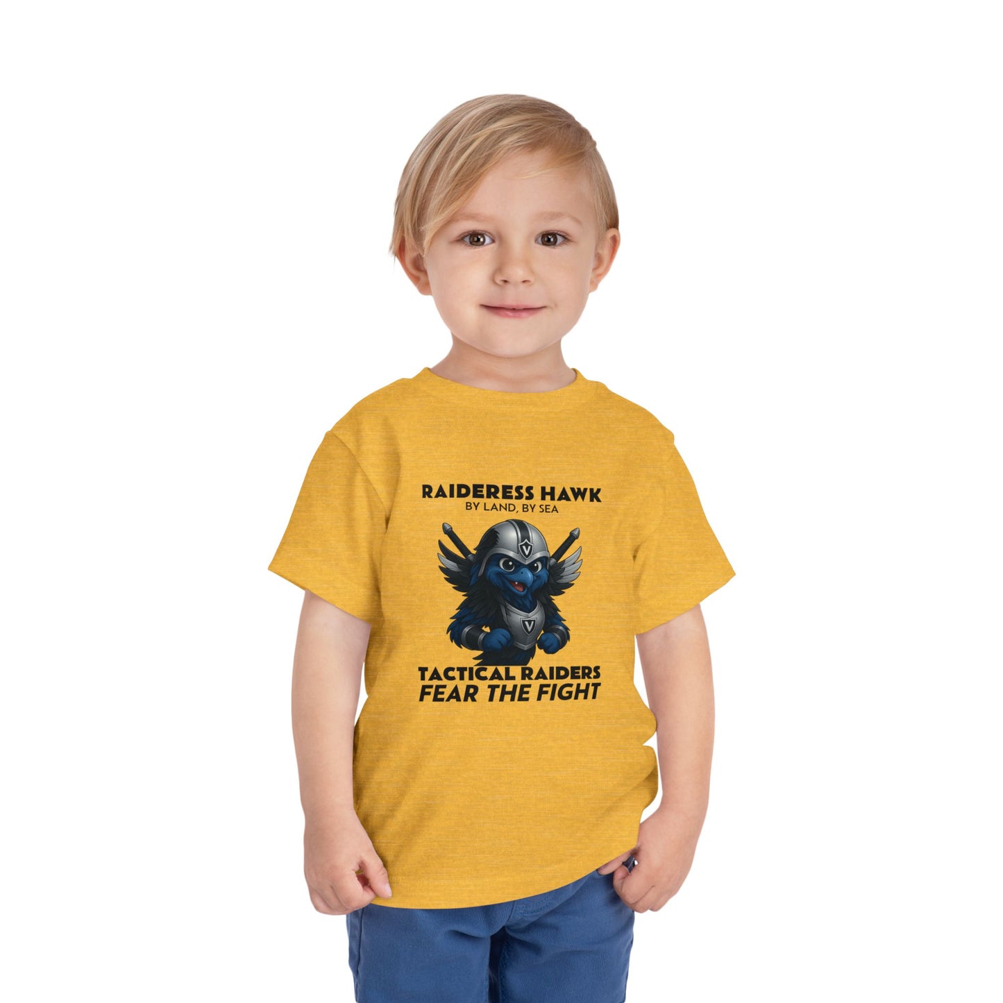 Wylieville: Raideress Hawk Fear the Fight Toddler Sleeve Tee