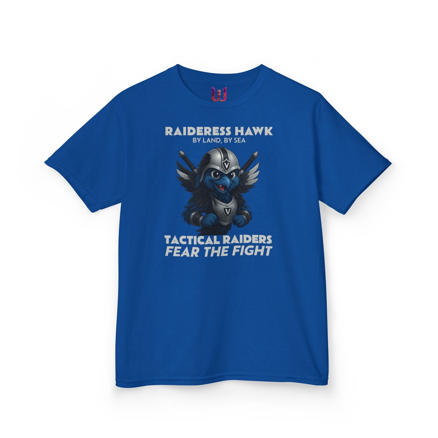 Wylieville: Raideress Hawk Graphic Tee - Fear the Fight | Fun & Adventurous Shirt