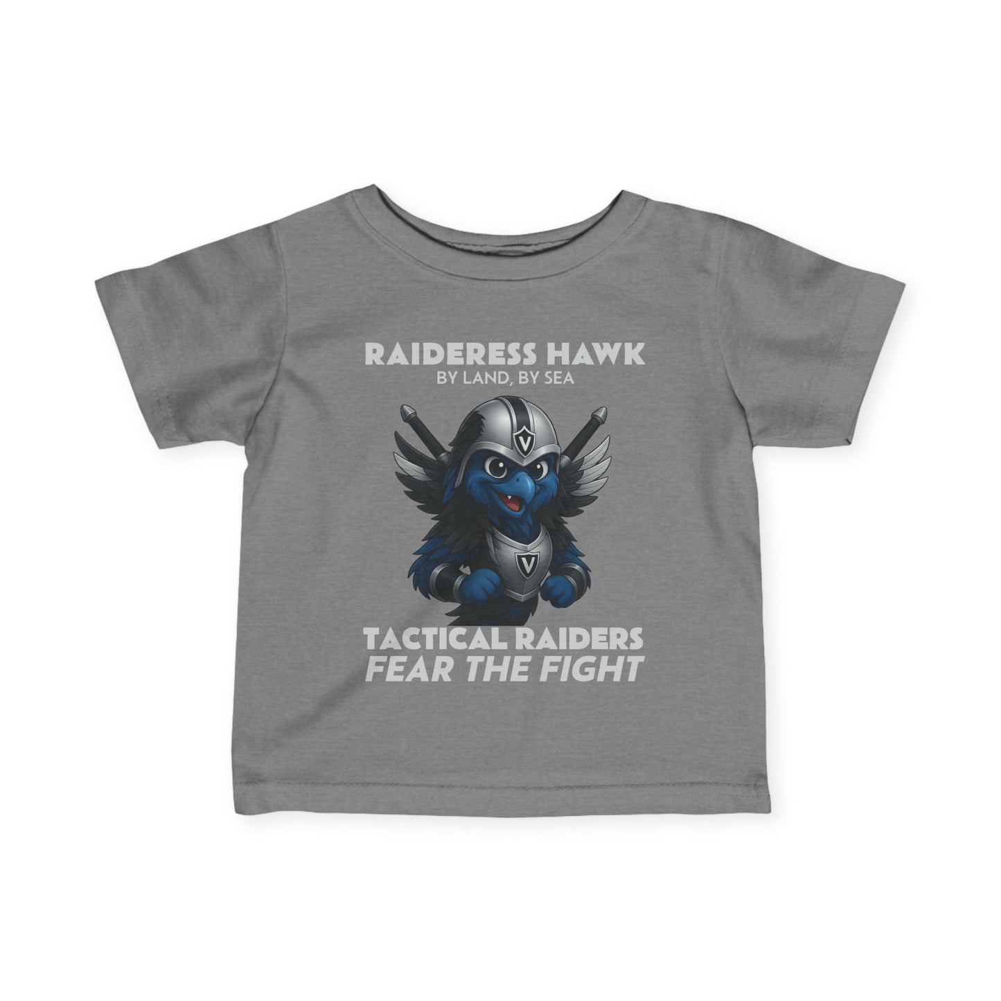 Wylieville: Raideress Hawk Fear the Fight Infant Fine Jersey Tee
