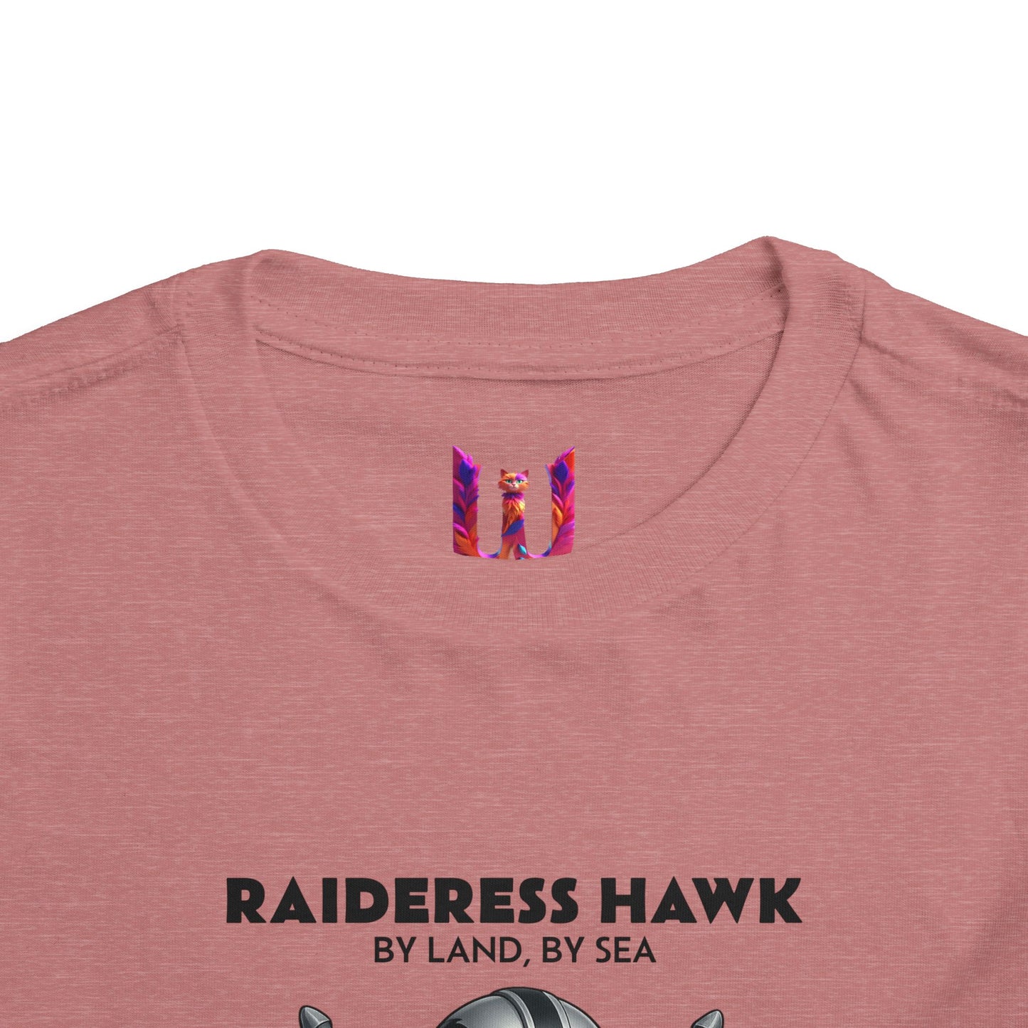 Wylieville: Raideress Hawk Fear the Fight Toddler Sleeve Tee
