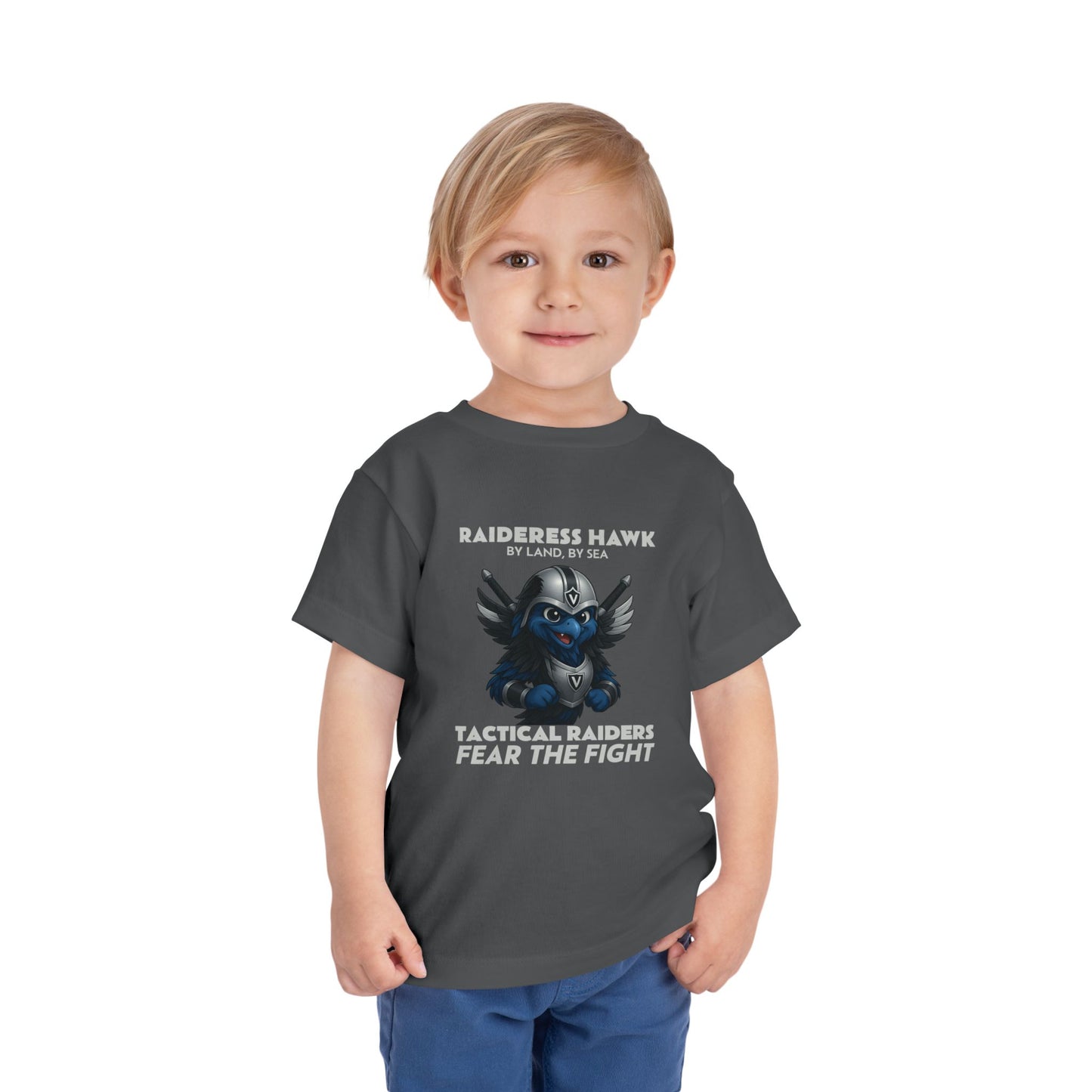 Wylieville: Raideress Hawk Fear the Fight Toddler Sleeve Tee