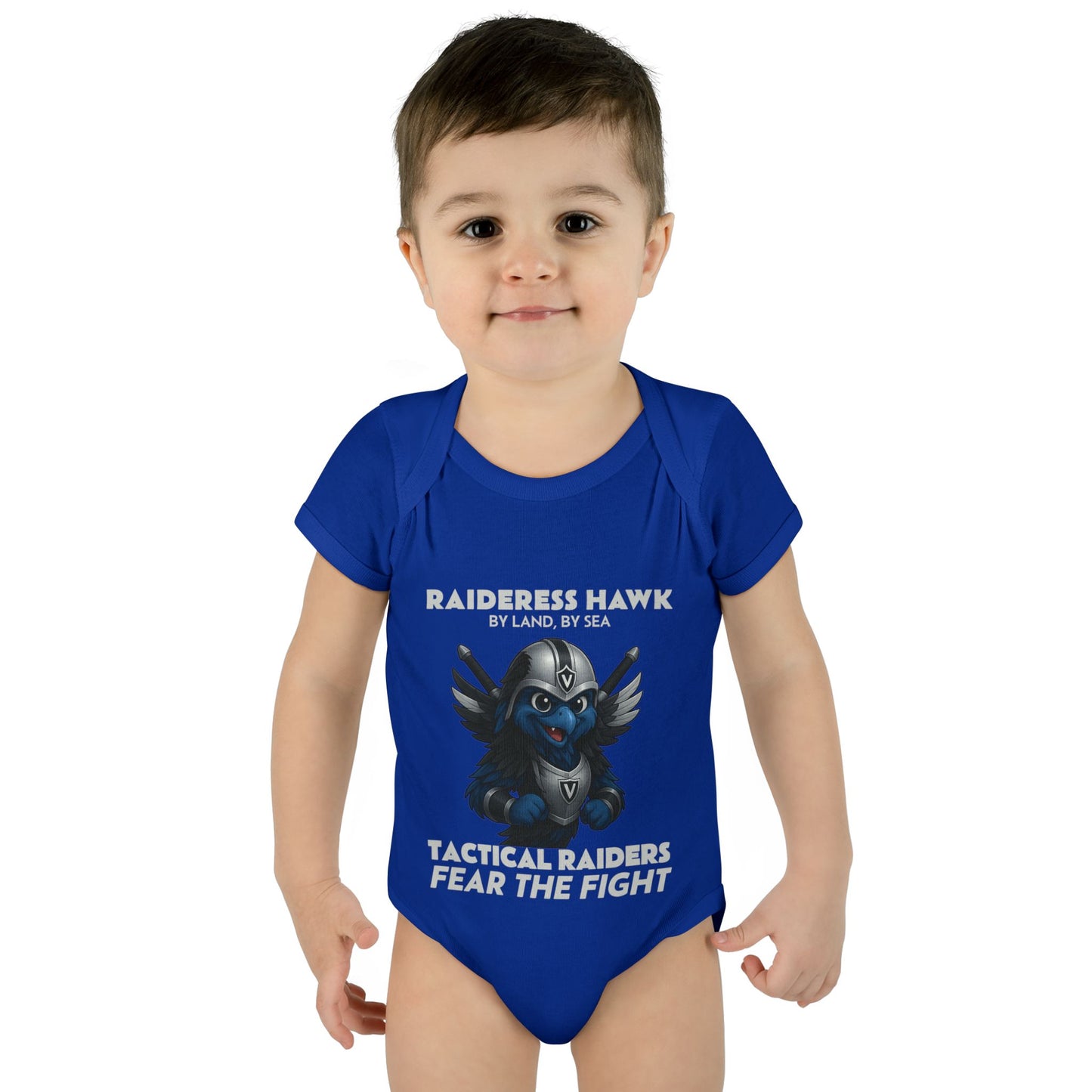 Wylieville: Raideress Hawk Cute Infant Bodysuit, Perfect for Little Fans