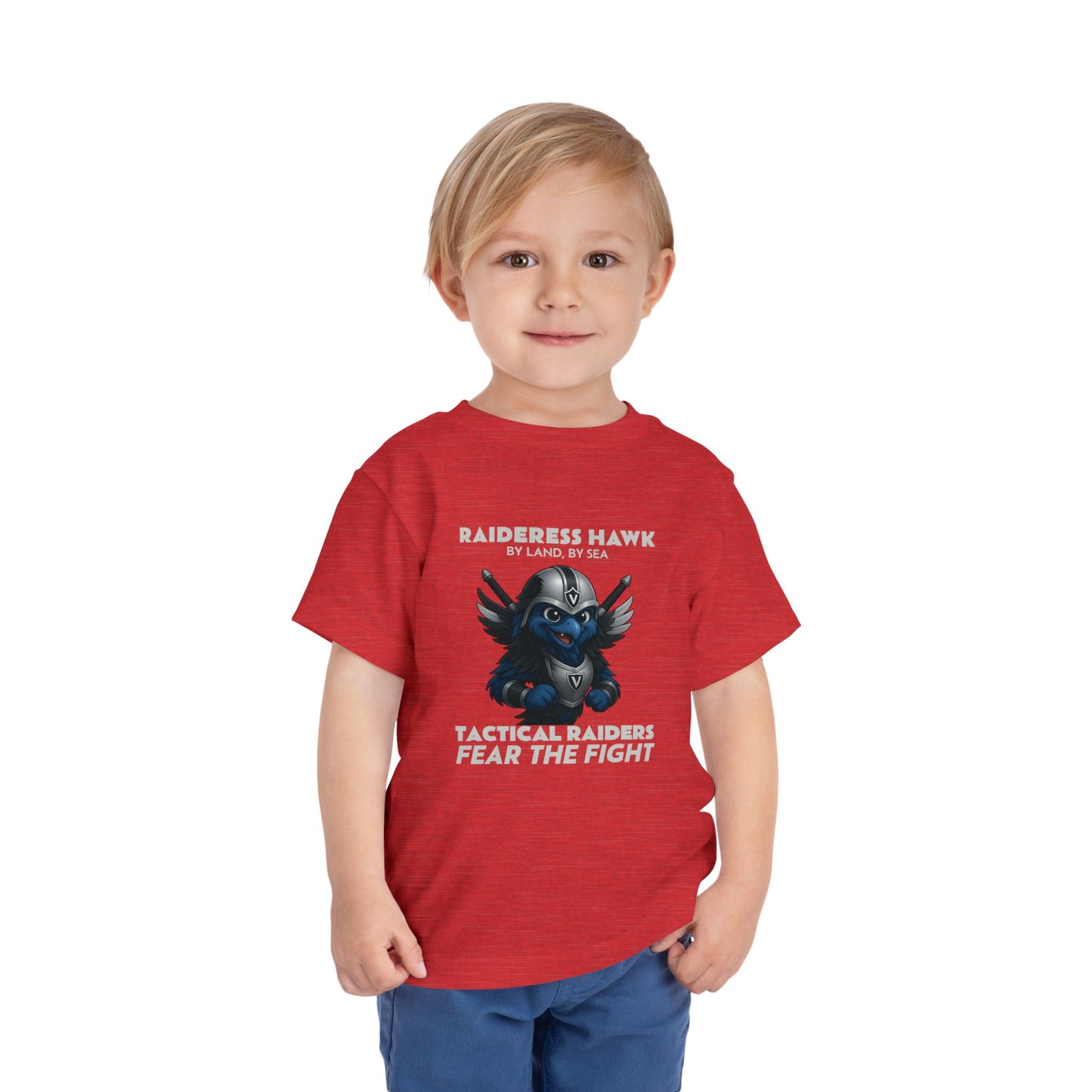 Wylieville: Raideress Hawk Fear the Fight Toddler Sleeve Tee