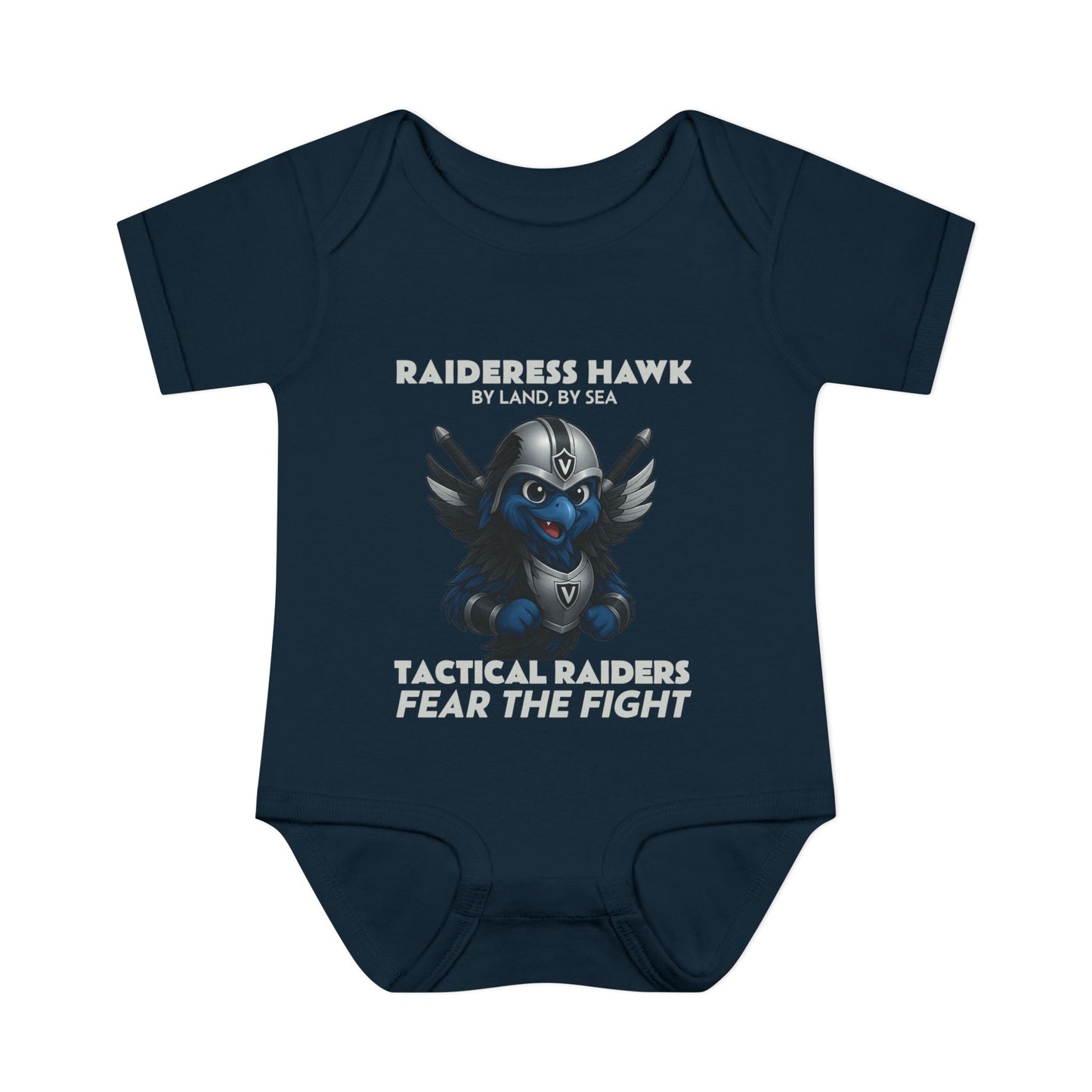 Wylieville: Raideress Hawk Cute Infant Bodysuit, Perfect for Little Fans