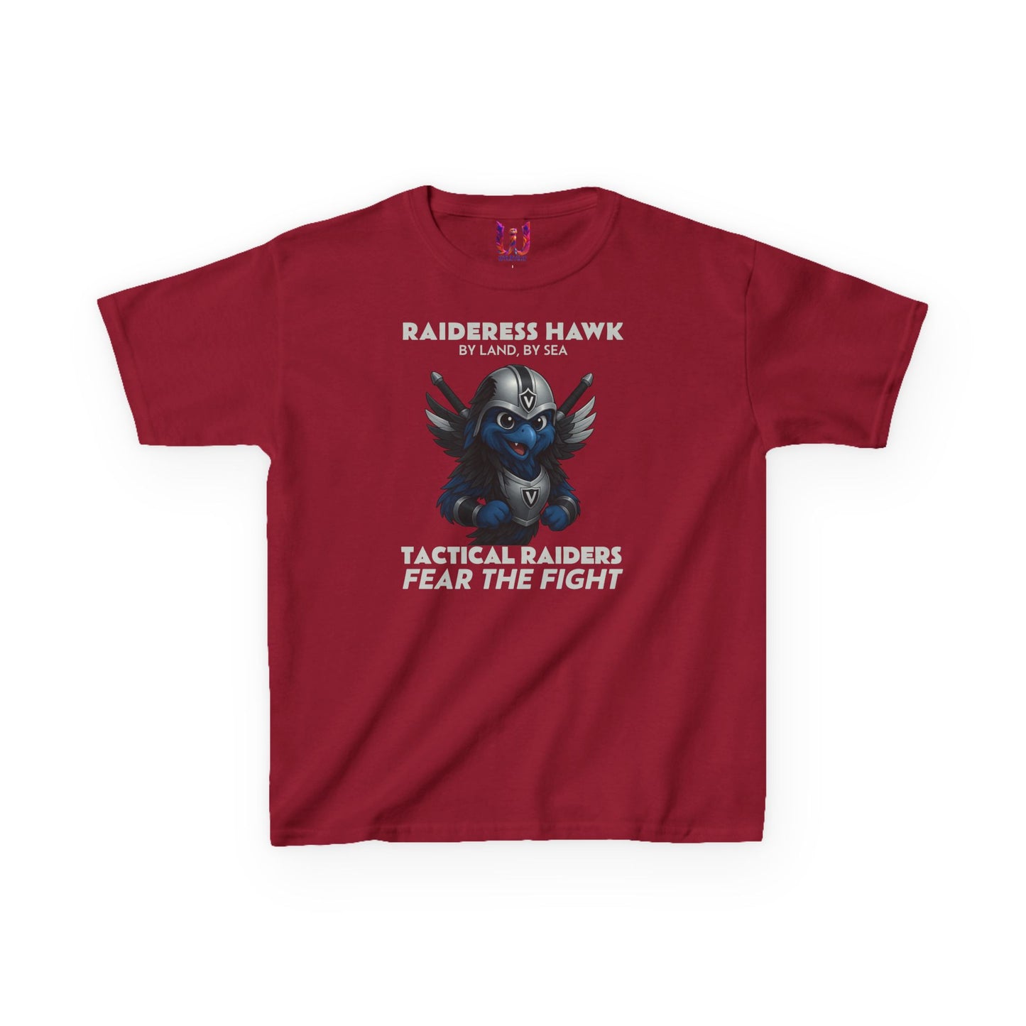Wylieville: Raideress Hawk Graphic Tee - Fear the Fight | Fun & Adventurous Shirt