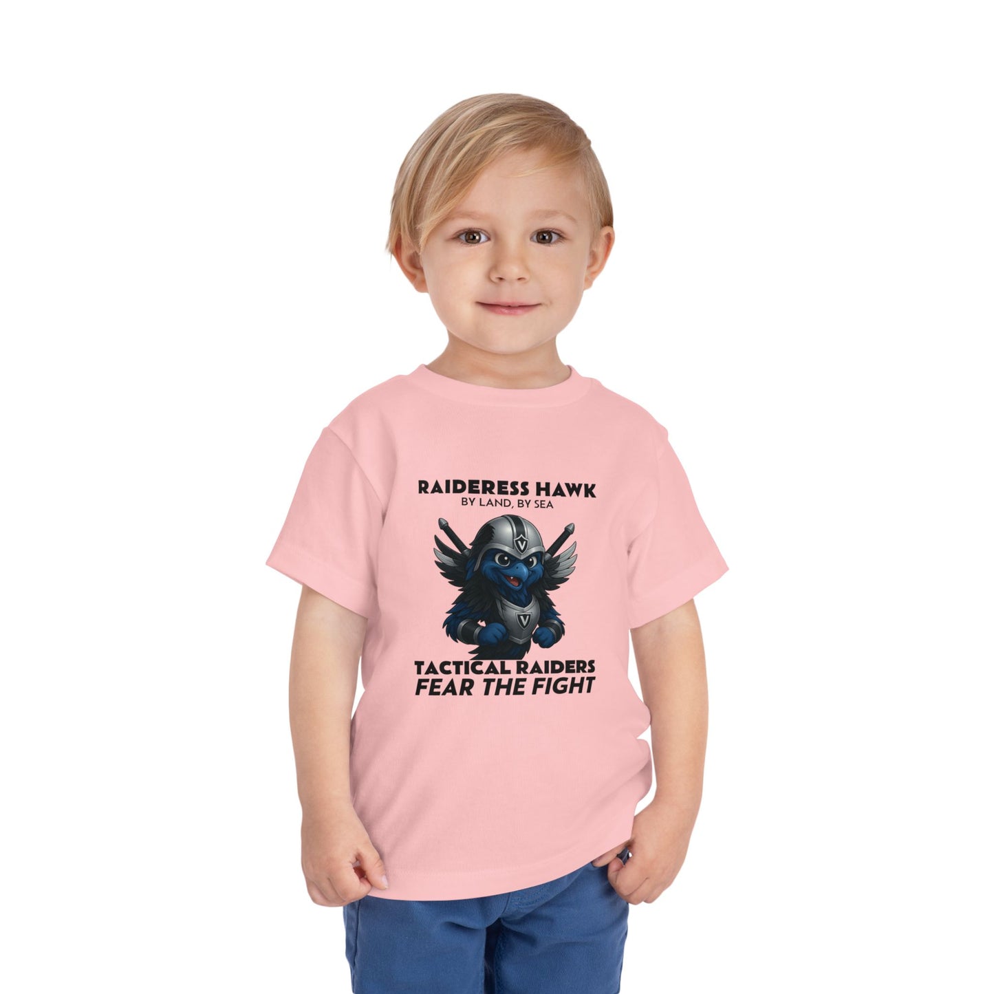 Wylieville: Raideress Hawk Fear the Fight Toddler Sleeve Tee