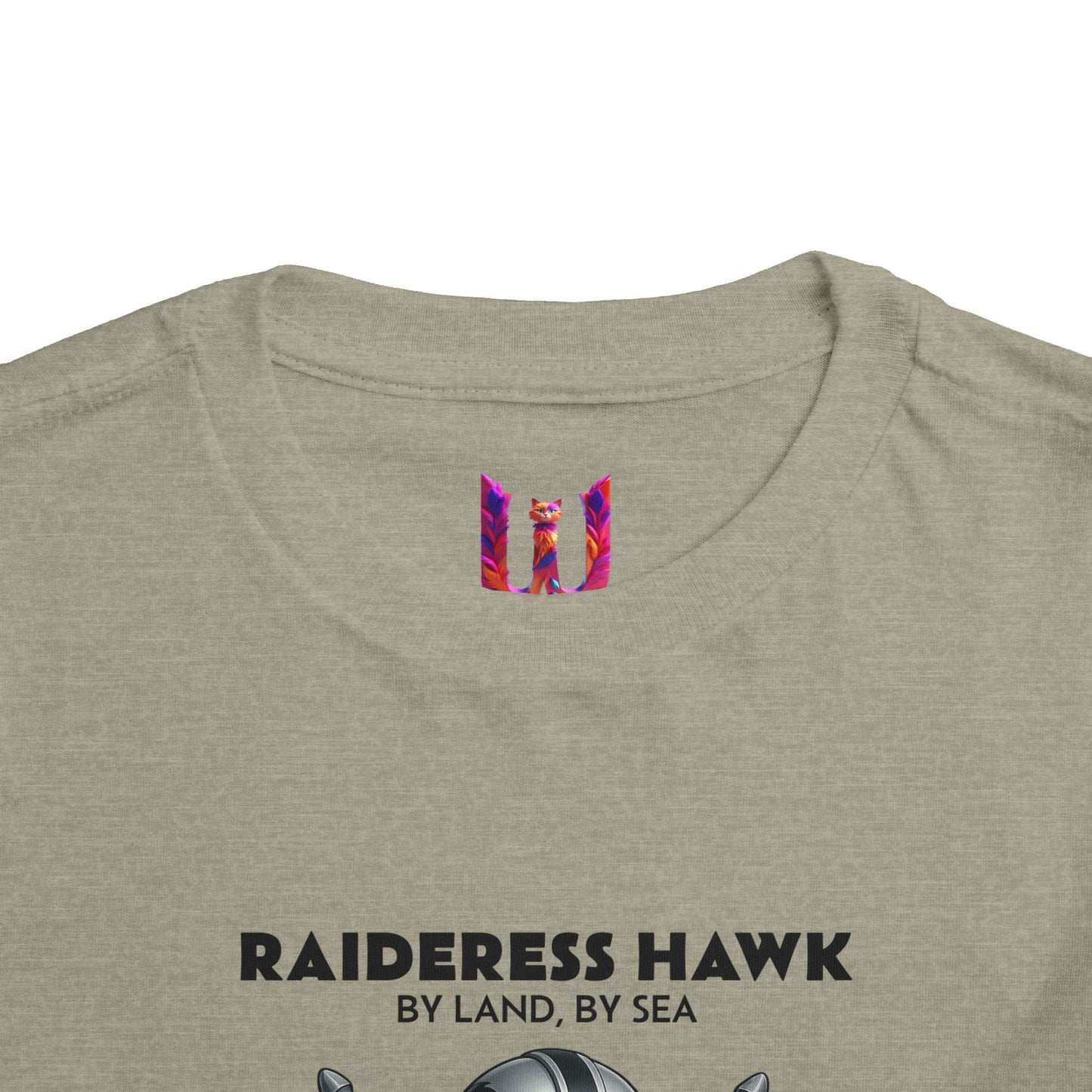 Wylieville: Raideress Hawk Fear the Fight Toddler Sleeve Tee