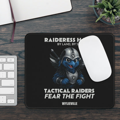 Wylieville - Raideress Hawk Fear the Fight Gaming Mouse Pad