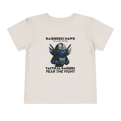 Wylieville: Raideress Hawk Fear the Fight Toddler Sleeve Tee
