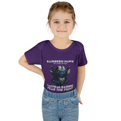 Wylieville: Raideress Hawk Cute Infant Bodysuit, Perfect for Little Fans