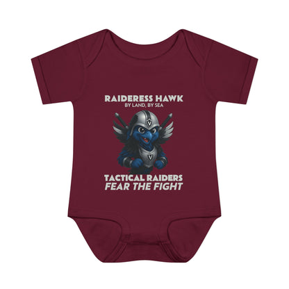 Wylieville: Raideress Hawk Cute Infant Bodysuit, Perfect for Little Fans