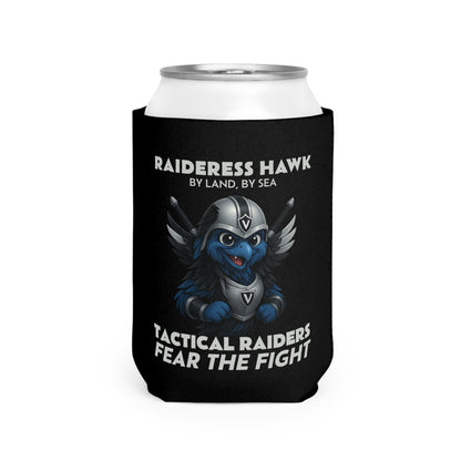 Wylieville After Dark: Raideress Hawk Fear the Fight Can Cooler Sleeve