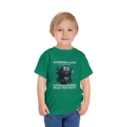Wylieville: Raideress Hawk Fear the Fight Toddler Sleeve Tee