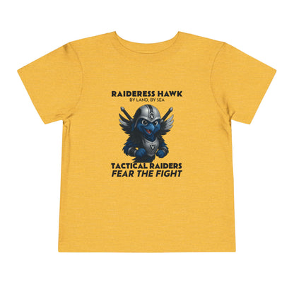 Wylieville: Raideress Hawk Fear the Fight Toddler Sleeve Tee