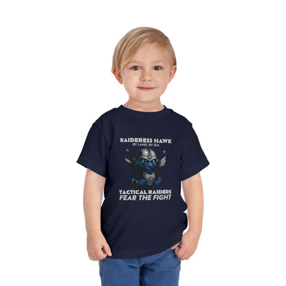 Wylieville: Raideress Hawk Fear the Fight Toddler Sleeve Tee