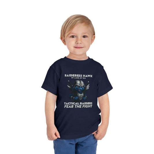 Wylieville: Raideress Hawk Fear the Fight Toddler Sleeve Tee