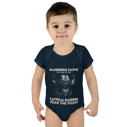 Wylieville: Raideress Hawk Cute Infant Bodysuit, Perfect for Little Fans