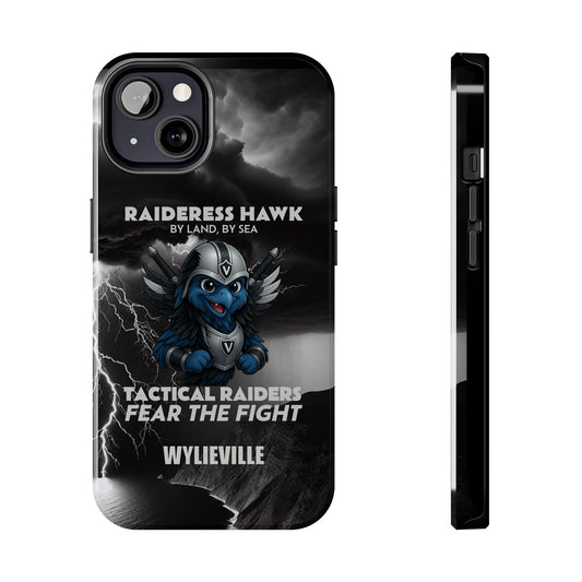 Wylieville: Raideress Hawk | Fear the Fight | iPhone 13 Tough Phone Case