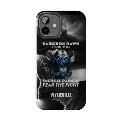 Wylieville: Raideress Hawk | Fear the Fight | iPhone 12 Tough Phone Case