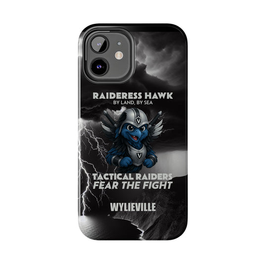 Wylieville: Raideress Hawk | Fear the Fight | iPhone 12 Tough Phone Case